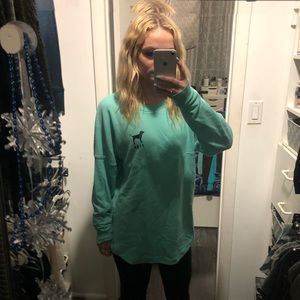 VS PINK Long sleeve cheetah print size: S